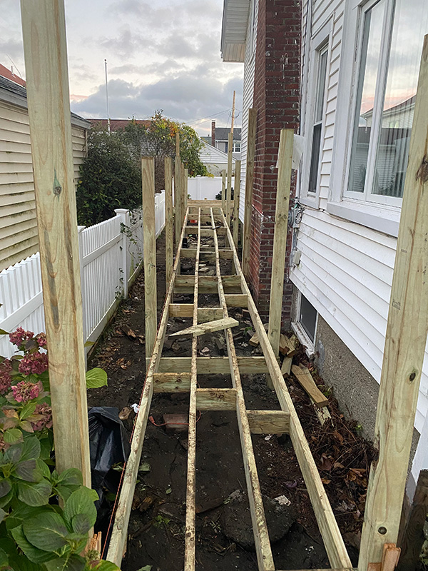 Handicap Ramp Before